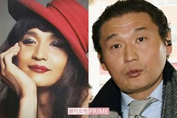 左が女装姿の貴乃花親方